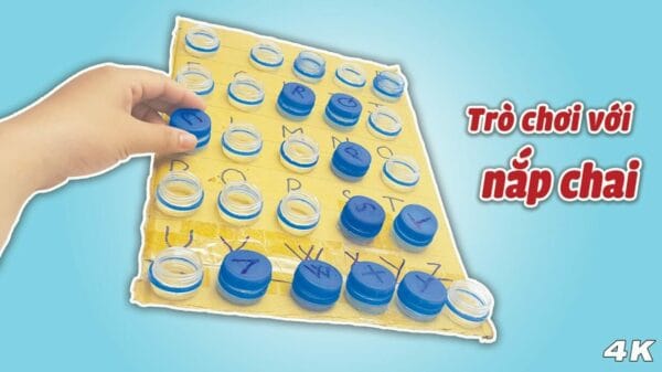 sáng tạo đồ dùng học tập từ phế liệu
