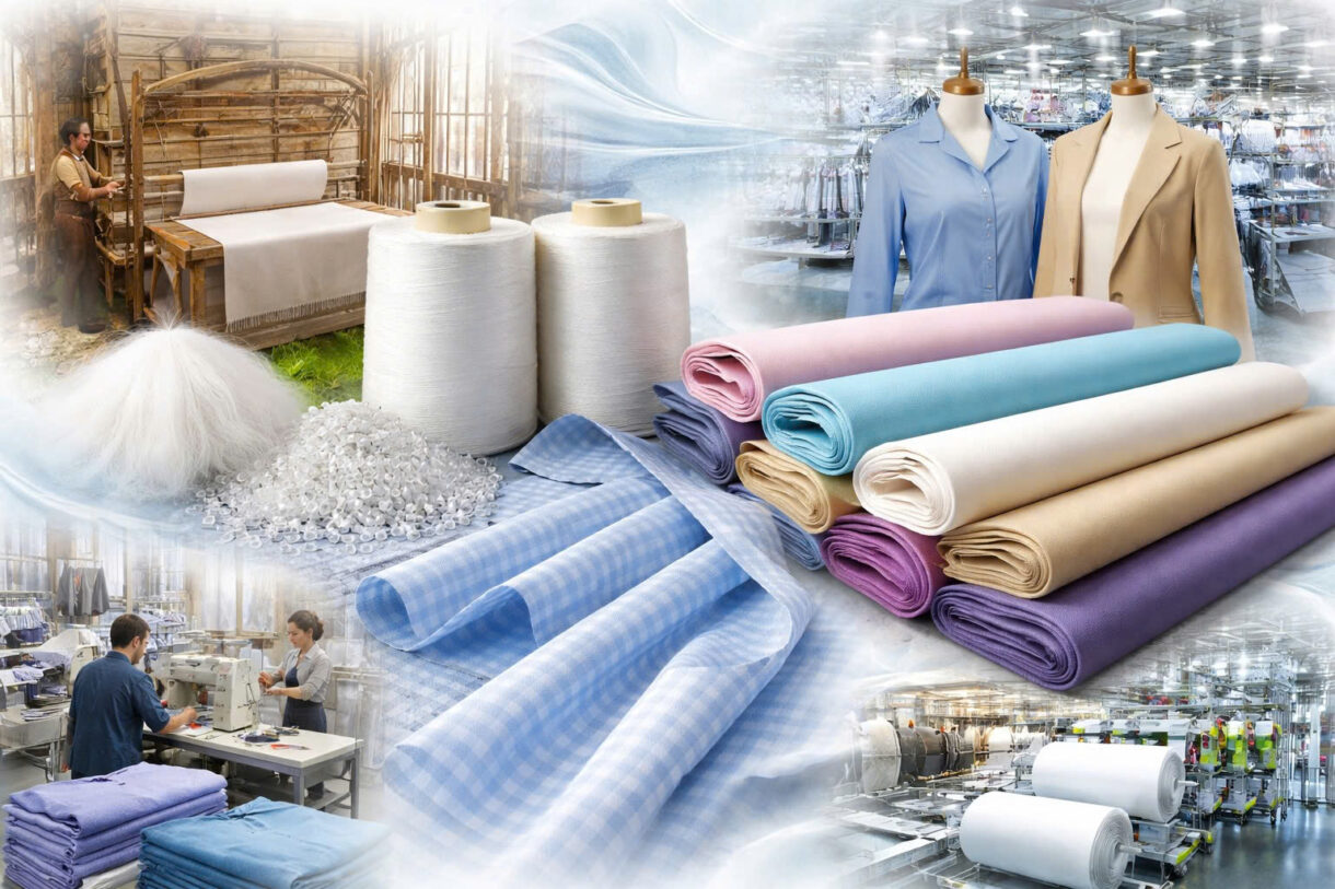 vải poplin polyester