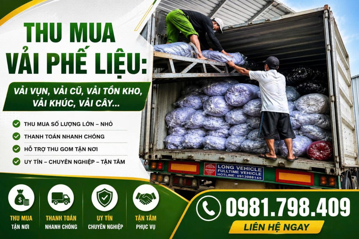 thu mua vải phế liệu
