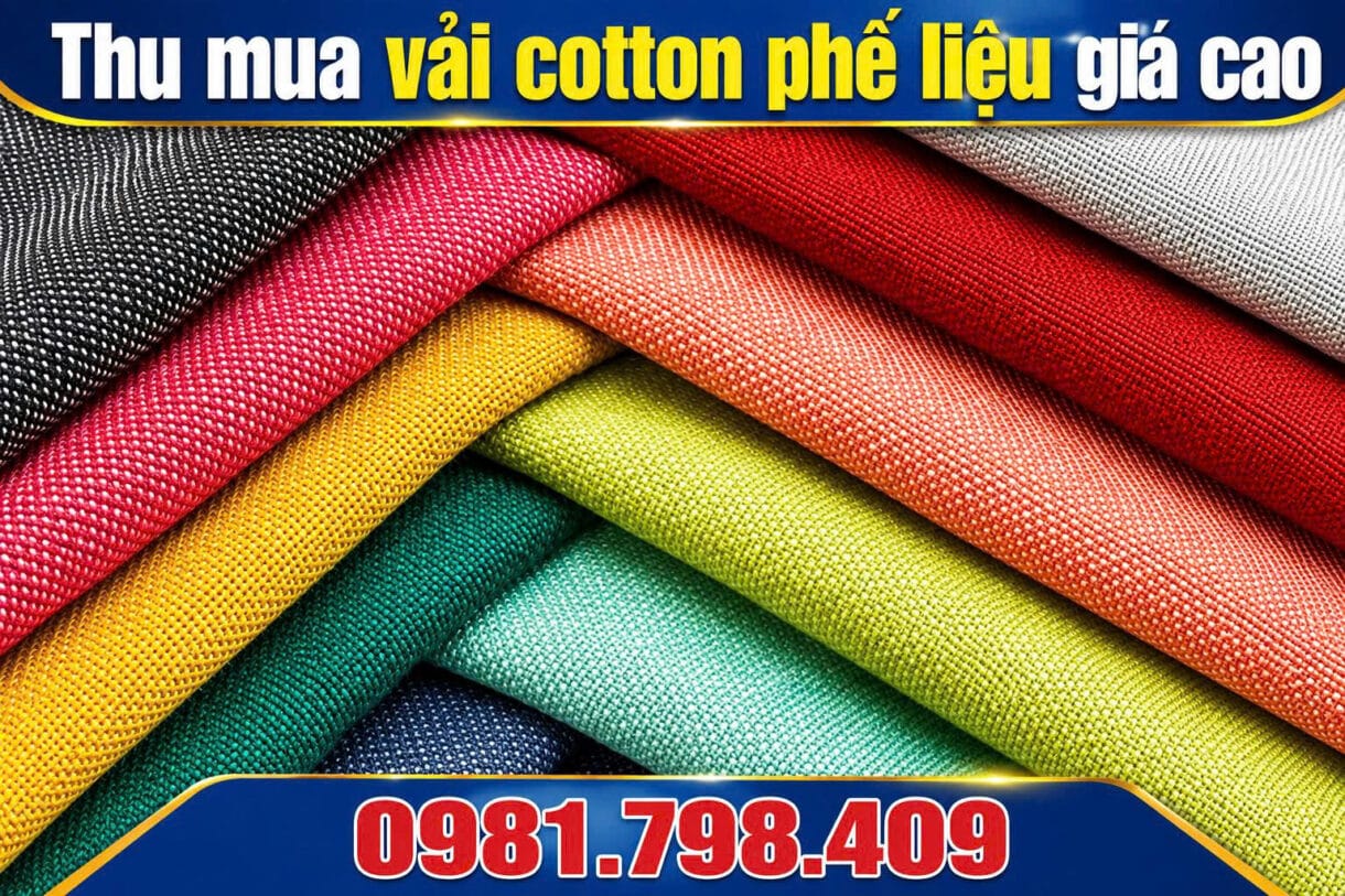 thu mua vải phế liệu