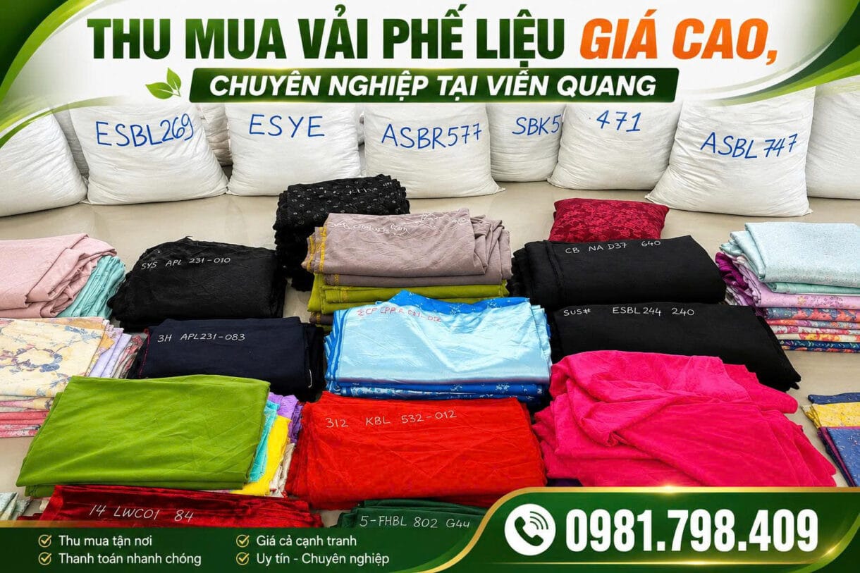 thu mua phế liệu vải