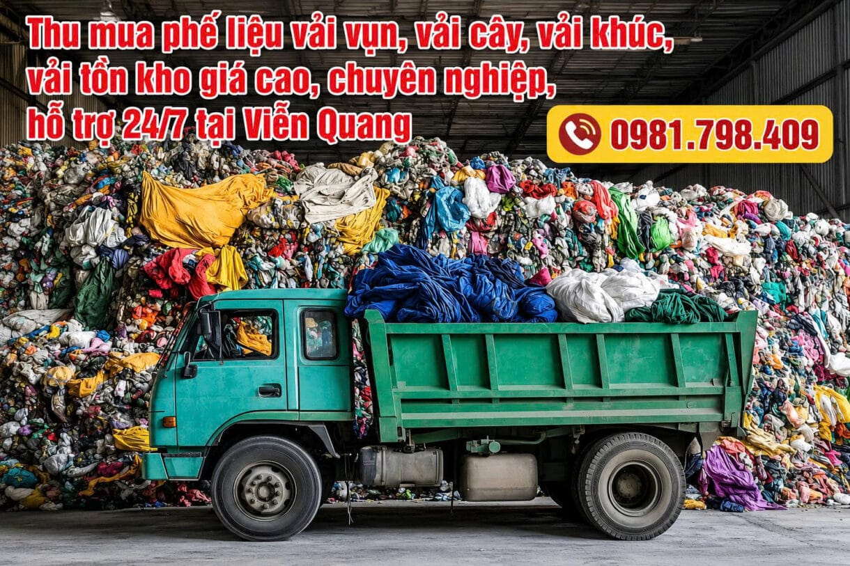 thu mua vải phế liệu
